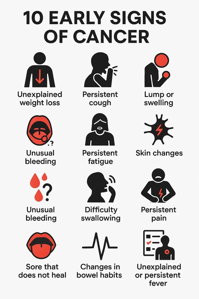 10 Early Signs of Cancer Most Indians Ignore