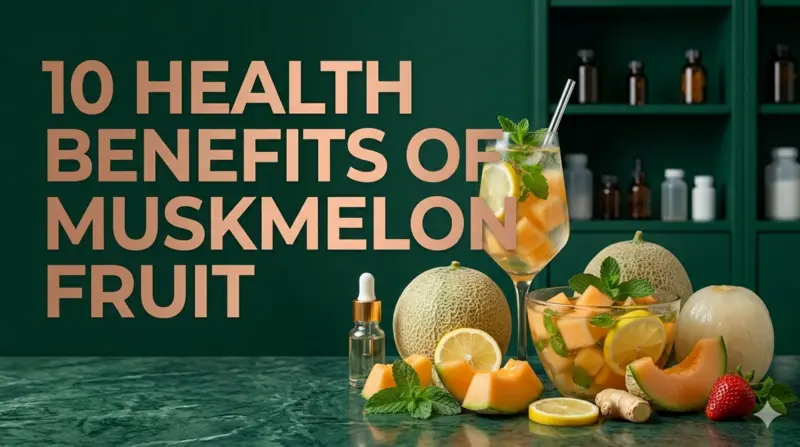 10 Health Benefits of Muskmelon Fruit