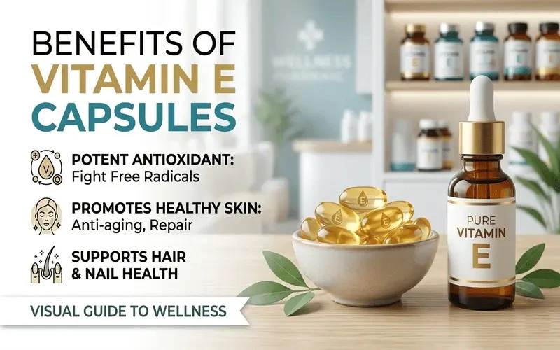 Benefits of Vitamin E Capsule and Uses