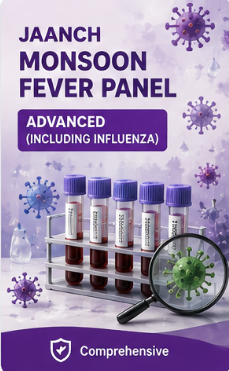 JAANCH MONSOON FEVER PANEL - ADVANCED (INCLUDING INFLUENZA)