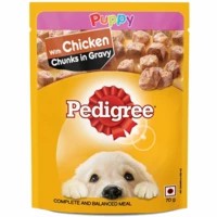 Pedigree Pup Chik&rice Wet 80g