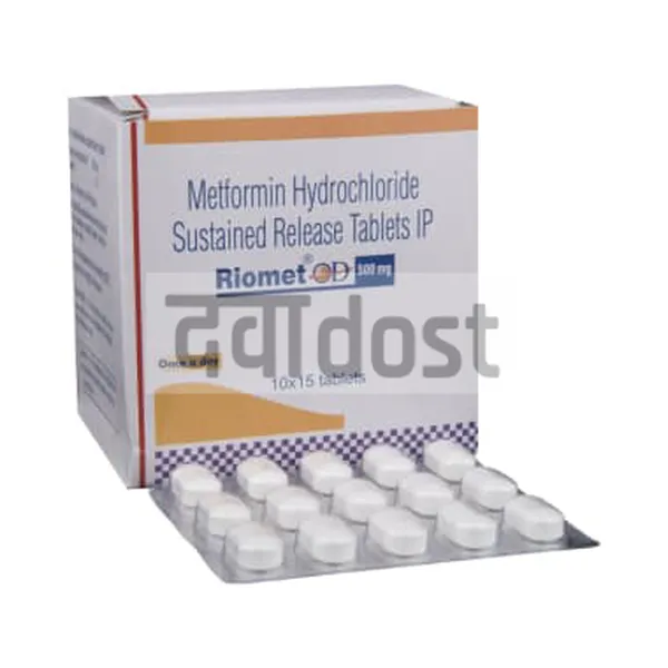 Riomet OD 500mg Tablet SR