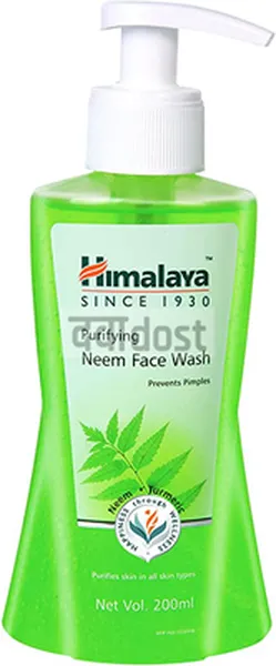 HIMALAYA PURIFYING NEEM FACE WASH 200ml