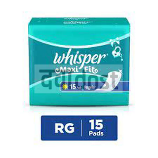 Whisper Maxi Fit Regular Pad 15s