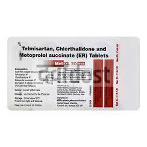 Met XL 3D Tablet ER 10s