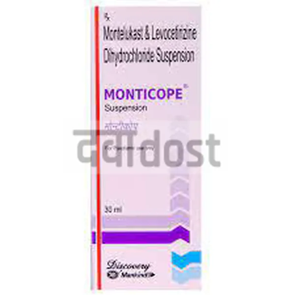 Monticope 2.5mg/4mg Suspension 30ml