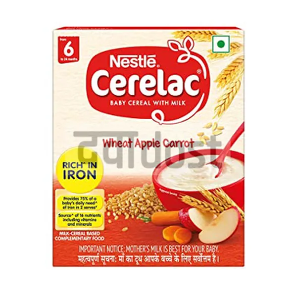 Cerelac Wheat Apple Carrot 300gm 