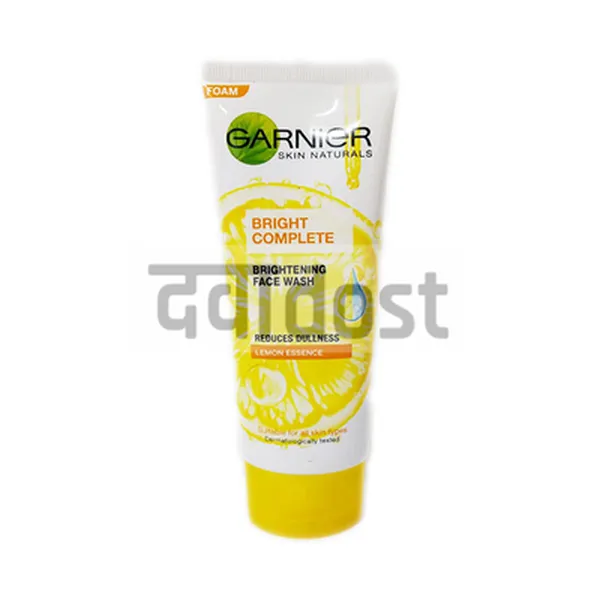 Garnier Bright Complete Face Wash 100gm