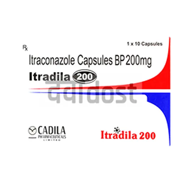 Itradila 200 Capsule 10s