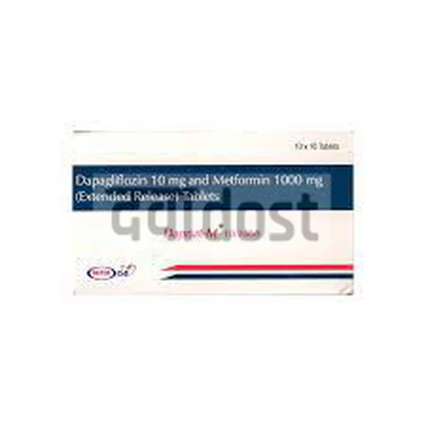 Dapnat M 10mg/1000mg Tablet 10s