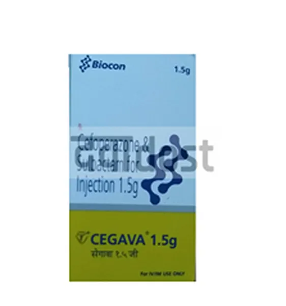Cegava 1000 mg/1000 mg Injection 1s