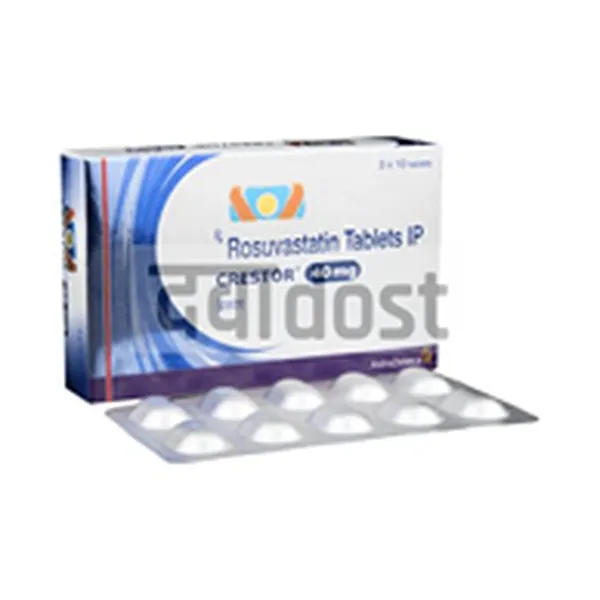 Crestor 40mg Tablet 10s