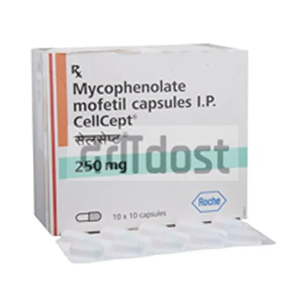 Cellcept 250mg Capsule 10s