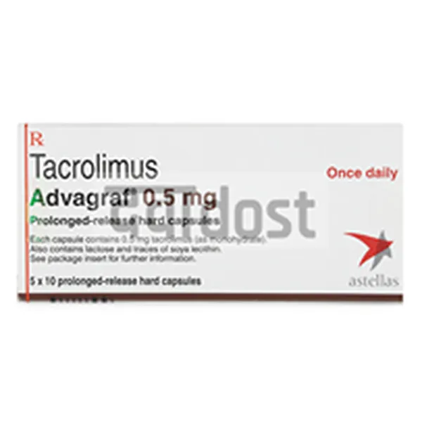 Advagraf 0.5mg Capsule PR 10s