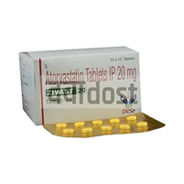 Zivast 20mg Tablet 10s