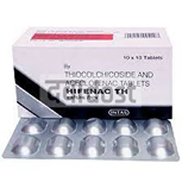 Hifenac TH 100mg/4mg Tablet 10s