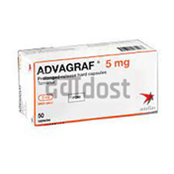 Advagraf 5mg Capsule PR