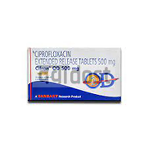 Cifran OD 500mg Tablet 5s
