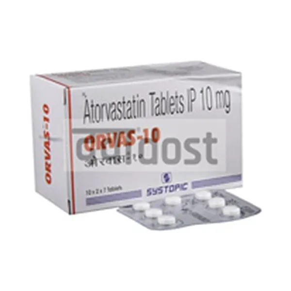 Orvas 10mg Tablet 14s