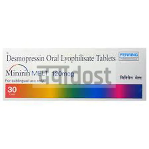 Minirin Melt 120mcg Tablet 10s