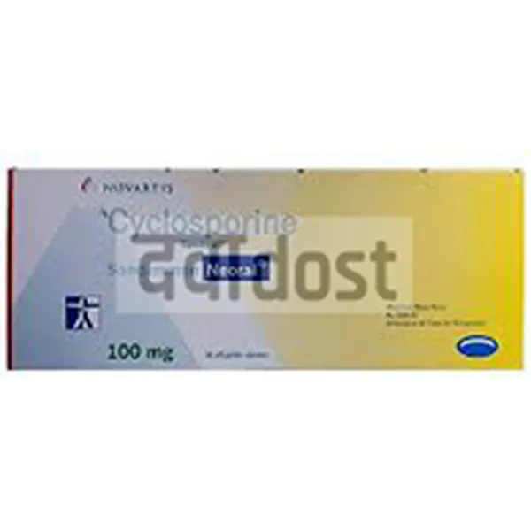 Sandimmun Neoral 100mg Capsule 5s