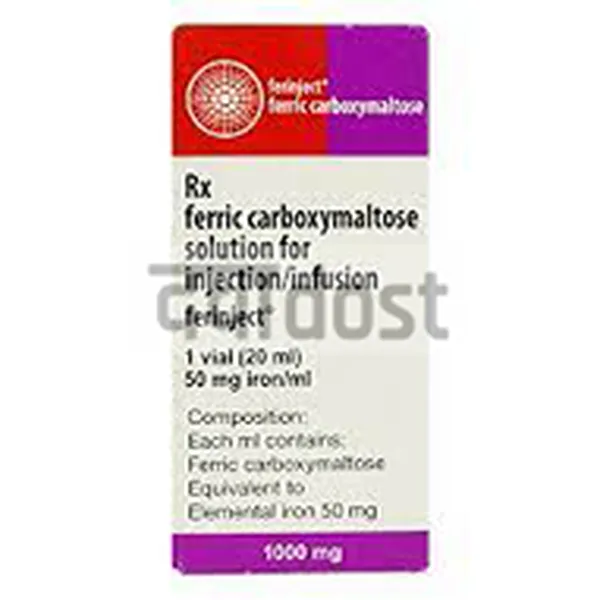 Ferinject 1000mg Injection 20ml