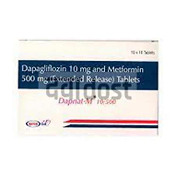 Dapnat M 10mg/500mg Tablet 10s