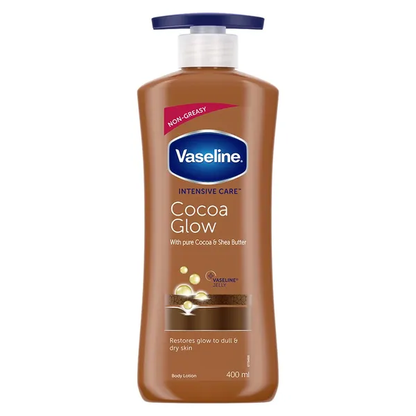 VASELINE INTENSIVE CARE COCOA GLOW LOTION 400ML