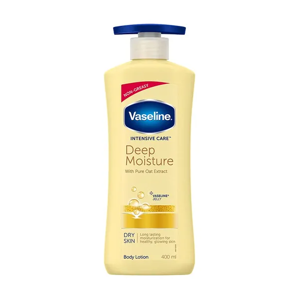 VASELINE DEEP MOISTURE BODY LOTION 400ML