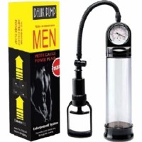 Delux Pumps With Meter Gauge - This Variant Has A Comfortable Handheld Pump With A Quick Release Valve For Comfort - Product For Men - 1 Unit