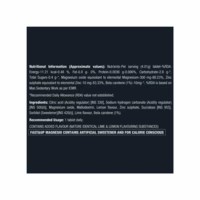 Fast&up Magnesio Lime & Lemon Effervescent Tablets Bottle Of 60