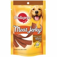 Pedigree Meat Jerky Adult Dog Treat , Grilled Liver, 80g Pouch