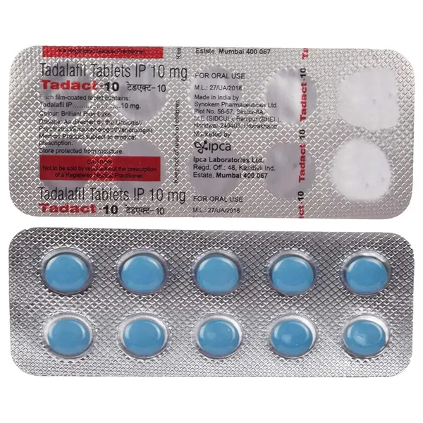 Tadact 10mg Tablet 10s