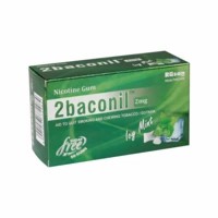 2baconil 2mg Nicotine Gums Strip Of 50 's