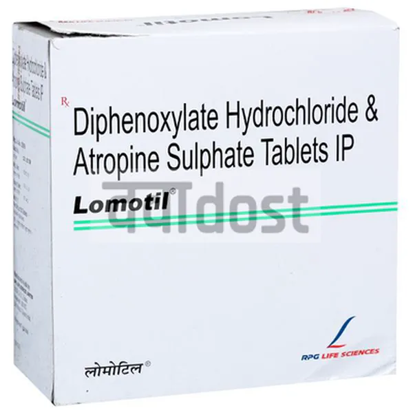 Lomotil 2.5mg/0.025mg Tablet