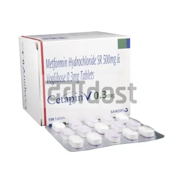 Cetapin V 0.3mg Tablet SR