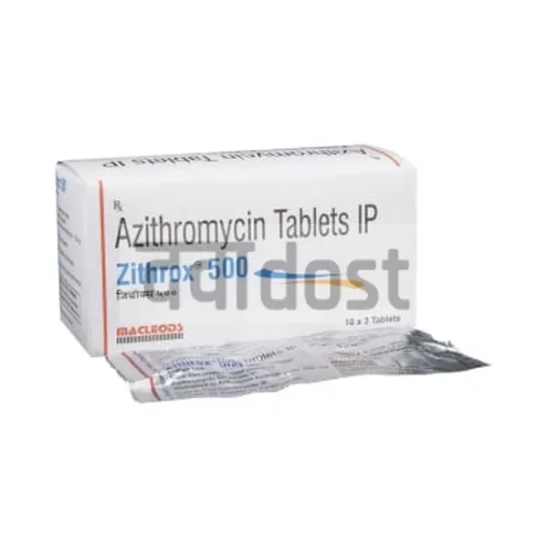 Zithrox 500 Tablet