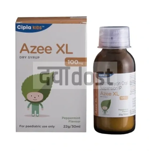 Azee XL 100mg Dry Syrup Peppermint