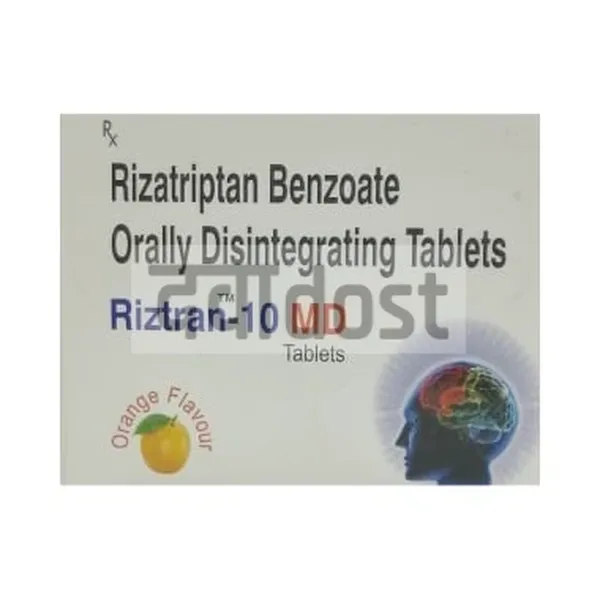 Riztran 10 MD Tablet Orange
