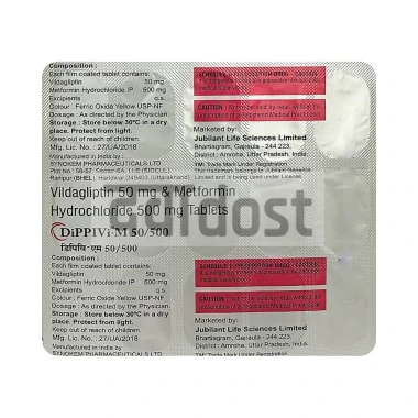 Dippivi-M 50/500 Tablet