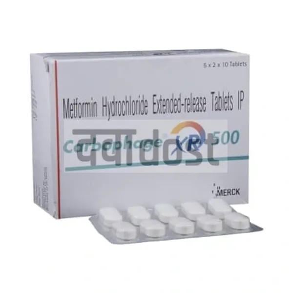 Carbophage XR 500 Tablet