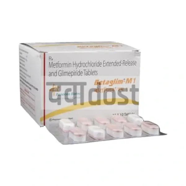 Betaglim-M 1 Tablet ER