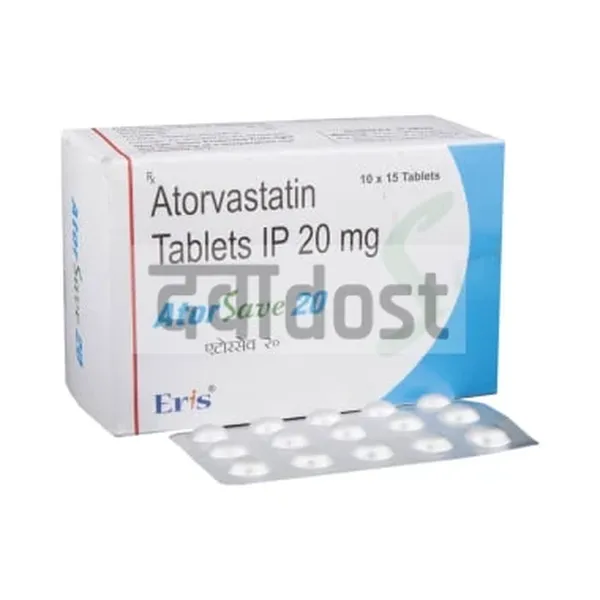 Atorsave 20 Tablet 15s