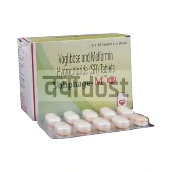 Voliphage-M 0.2 Tablet SR