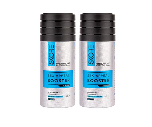 Skore Pheromone Activating Deodorant for Men, 150ml (Pack of 2)