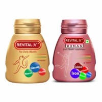 Revital H Health Combo pack for Men & Women- 30 Tablets