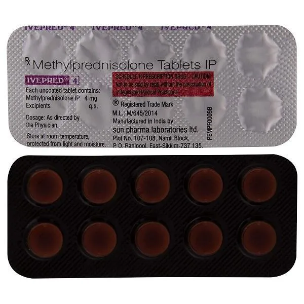 IVEPRED 4MG 10TAB