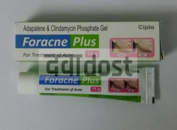Foracne Plus 0.1%/1% w/w  Gel