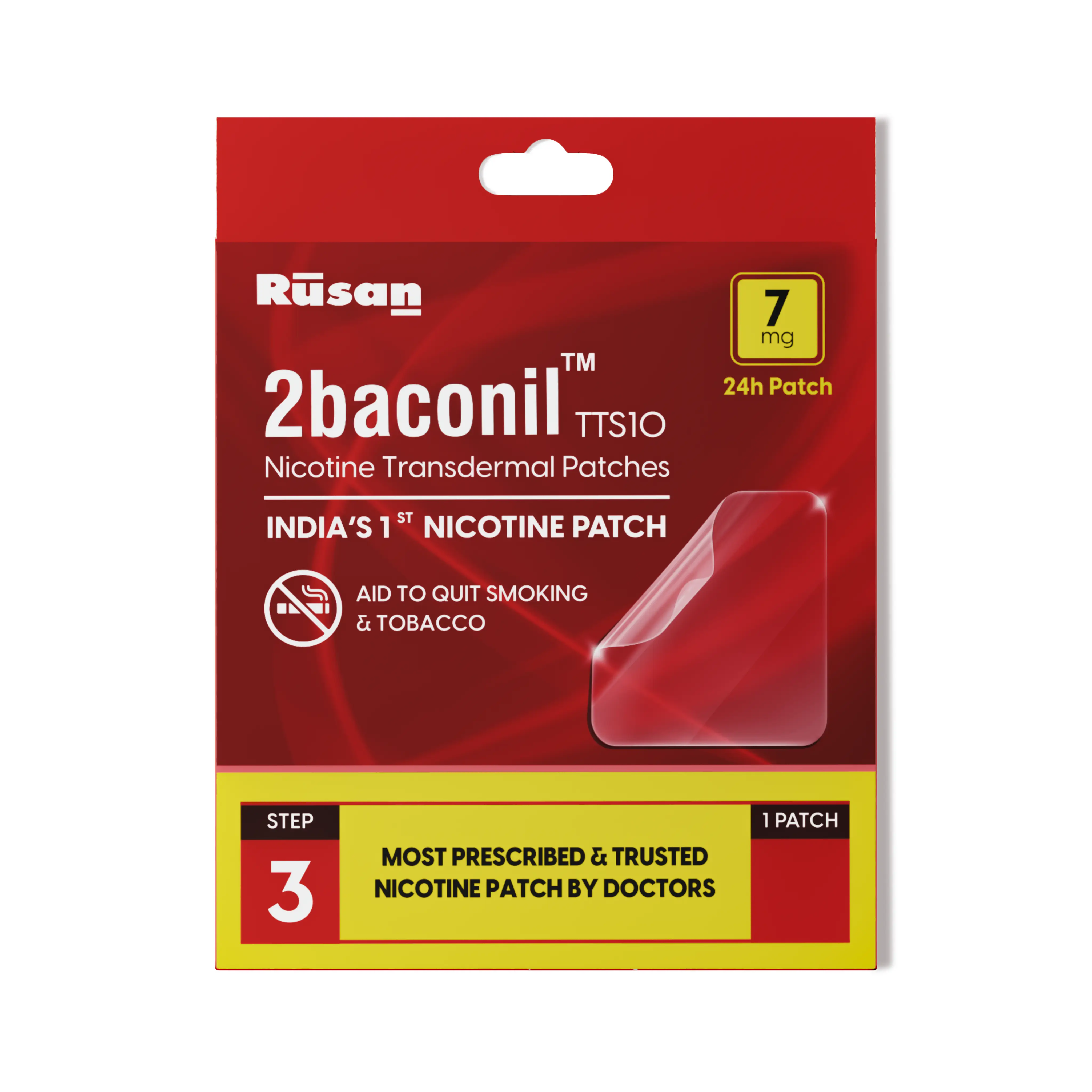 Nicotine Transdermal Patch 7mg/24h 1 patch