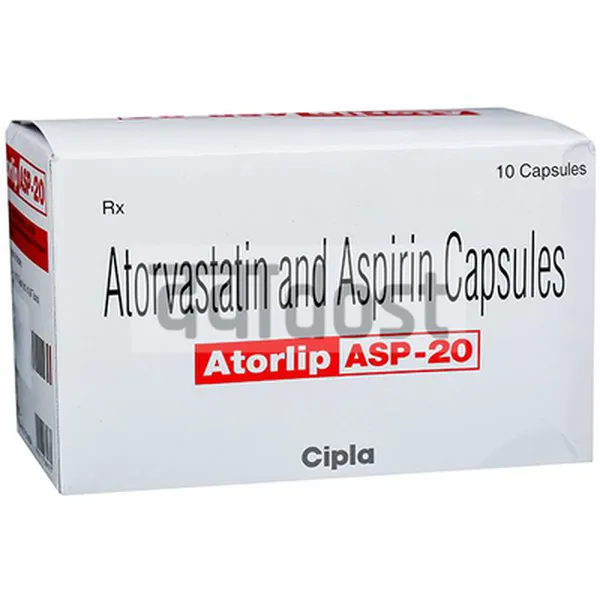 Atorlip-ASP 20mg Capsule